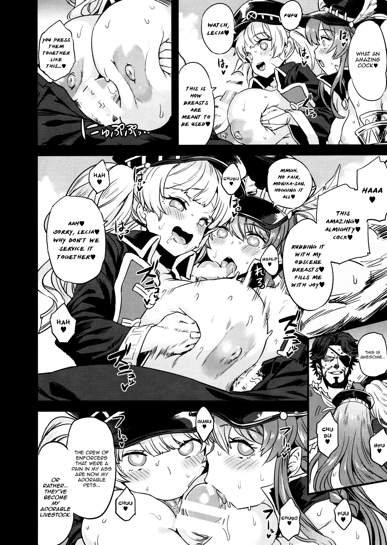 Hentai Manga Comic-Pig Sow Crew Hypnosis-Read-15